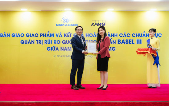 Nam A Bank hoàn thành việc triển khai các chuẩn mực quản trị rủi ro theo Basel III