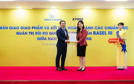 Nam A Bank hoàn thành việc triển khai các chuẩn mực quản trị rủi ro theo Basel III