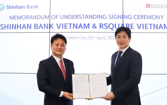 Ngân hàng Shinhan và RSQUARE ký kết hợp tác chiến lược