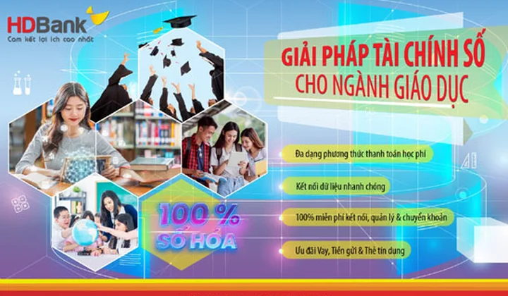 Nhiều ưu đãi bất ngờ từ giải pháp thu hộ học phí của HDBank