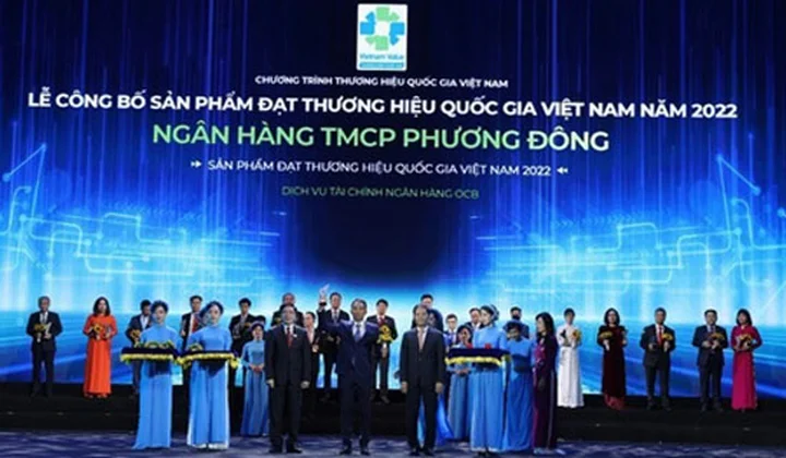 OCB 2 năm liên tiếp được vinh danh "Thương hiệu Quốc gia"