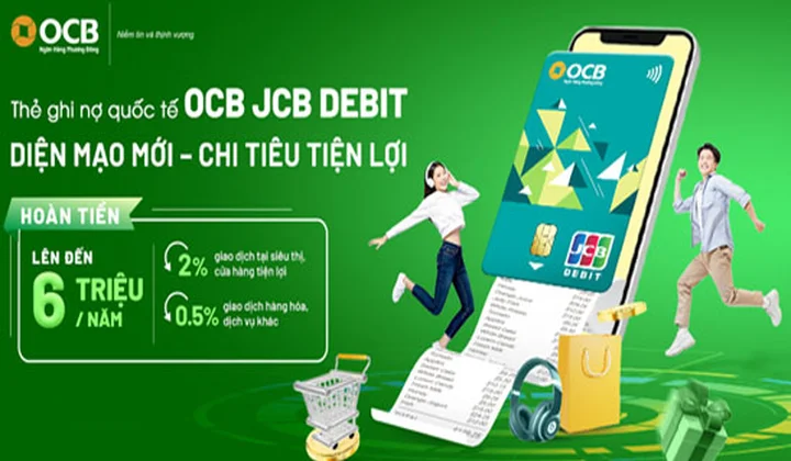 OCB JCB Debit ra mắt phiên bản mới với thiết kế mới