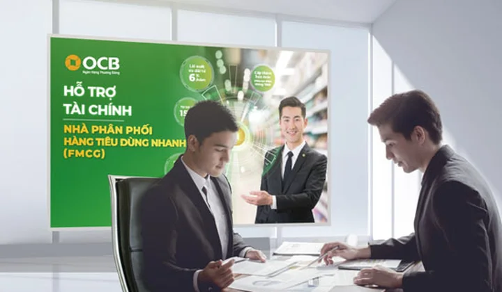 OCB cung cấp sản phẩm hỗ trợ tài chính