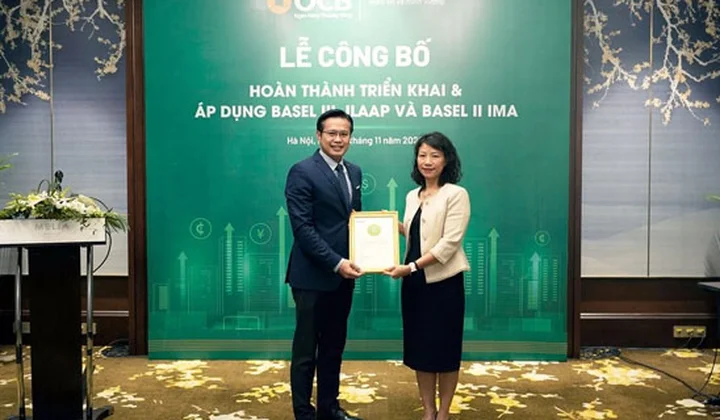 OCB hoàn thành triển khai, áp dụng Basel III và ILAAP