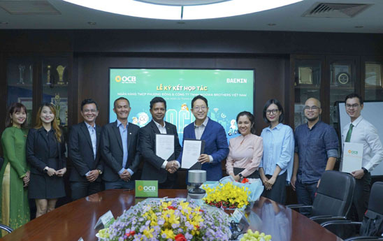 OCB ký kết thỏa thuận hợp tác với ứng dụng Baemin