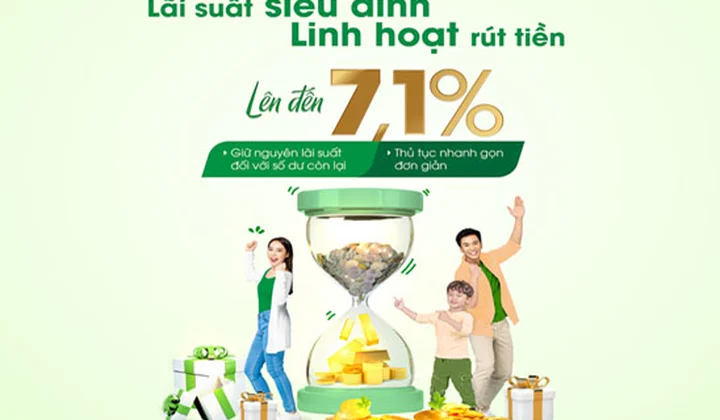 OCB triển khai tính năng rút trước hạn một phần tiền gửi