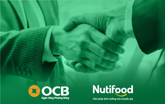 OCB và Nutifood ký kết hợp tác toàn diện