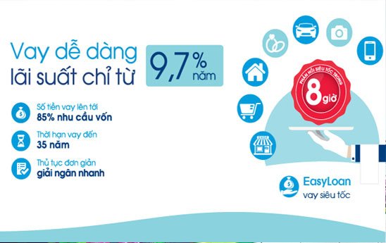 OceanBank cho khách hàng vay ưu đãi lãi suất chỉ từ 9,7%/năm