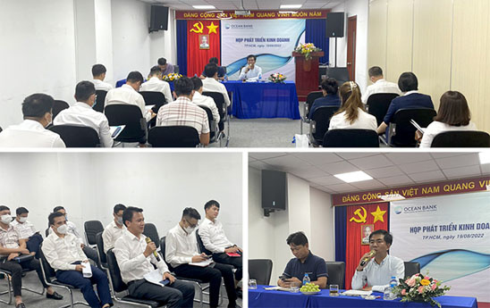OceanBank tổ chức Hội nghị triển khai hoạt động kinh doanh các tháng cuối năm 2022