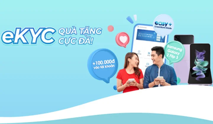 OceanBank ưu đãi khách hàng mở tài khoản eKYC