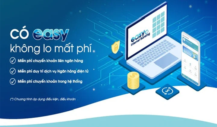 OceanBank ưu đãi phí dịch vụ Ngân hàng điện tử