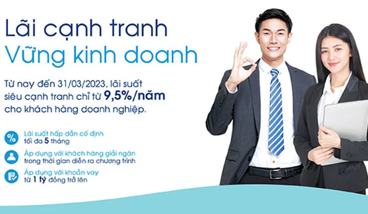 Oceanbank tung gói vay cho doanh nghiệp với lãi suất từ 9,5%/năm