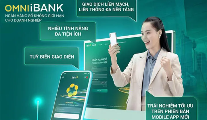 Omni BIDV iBank - Trải nghiệm ngân hàng số vượt trội cho khách hàng tổ chức