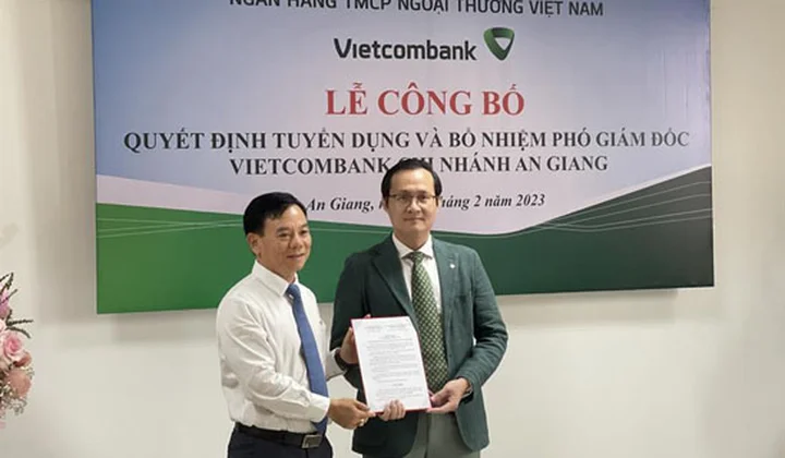 Bổ nhiệm Phó Giám đốc Vietcombank An Giang