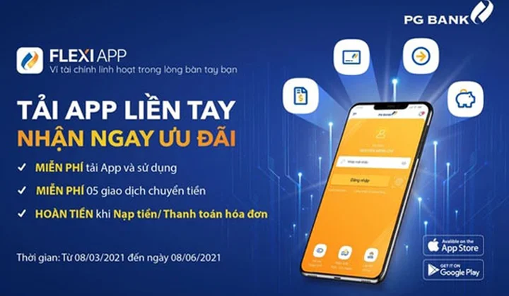 PGBank mang đến nhiều ưu đãi cho khách hàng dùng App mùa dịch Covid