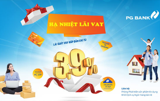 PG Bank cho khách hàng cá nhân và doanh nghiệp siêu nhỏ vay vốn kinh doanh với lãi suất chỉ từ 9%/năm