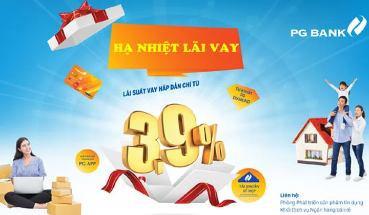 PG Bank cho khách hàng cá nhân và doanh nghiệp siêu nhỏ vay vốn kinh doanh với lãi suất chỉ từ 9%/năm