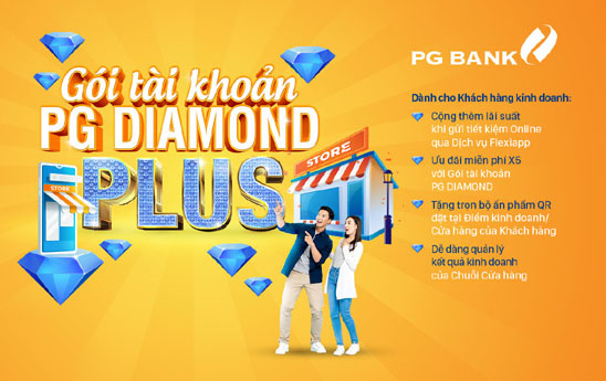 PG Bank ra mắt gói PG Diamond Plus dành riêng khách hàng cá nhân