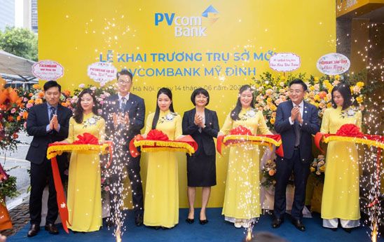 PVcomBank Mỹ Đình khai trương trụ sở mới