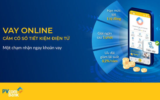 PVcomBank cho vay online qua ứng dụng PV Mobile Banking