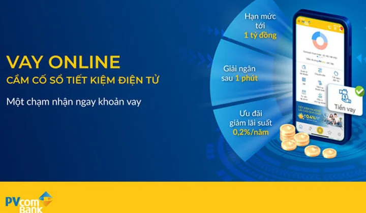 PVcomBank cho vay online qua ứng dụng PV Mobile Banking