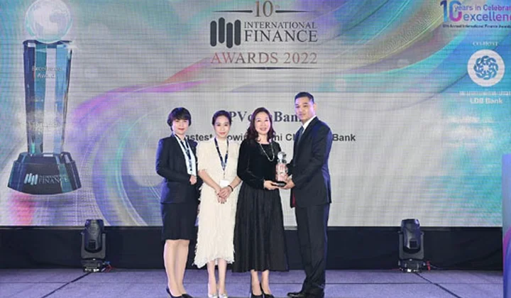 PVcomBank được tạp chí International Financial Magazine vinh danh với 2 giải thưởng