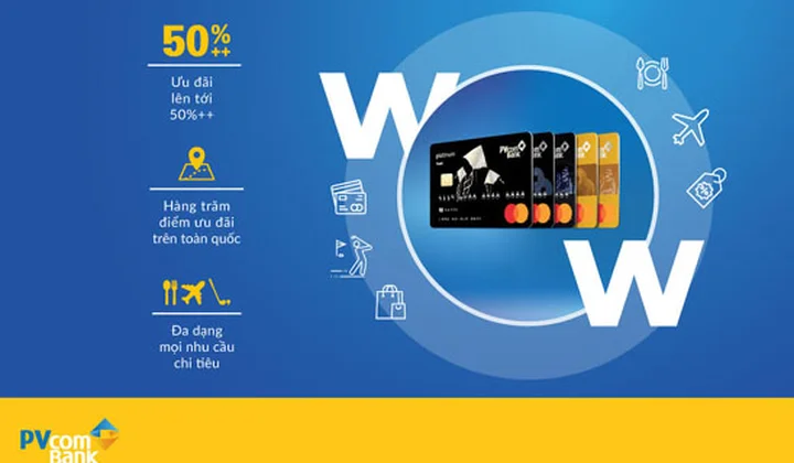 PVcomBank liên tục cập nhật ưu đãi WOW cho chủ thẻ Mastercard