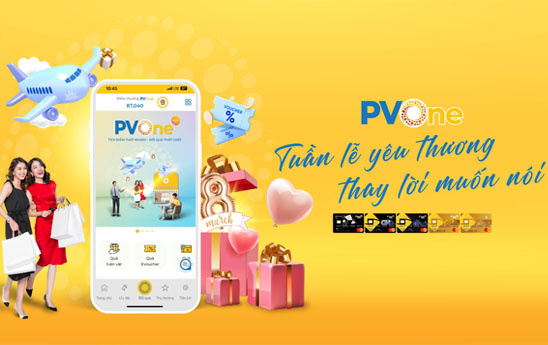PVcomBank tặng điểm PVOne cho các khách hàng nữ dịp 8/3