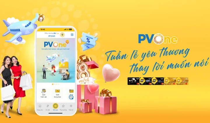 PVcomBank tặng điểm PVOne cho các khách hàng nữ dịp 8/3