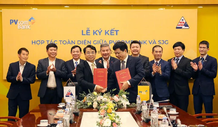 PVcomBank trở thành đối tác toàn diện, cung cấp sản phẩm dịch vụ tài chính cho SJG