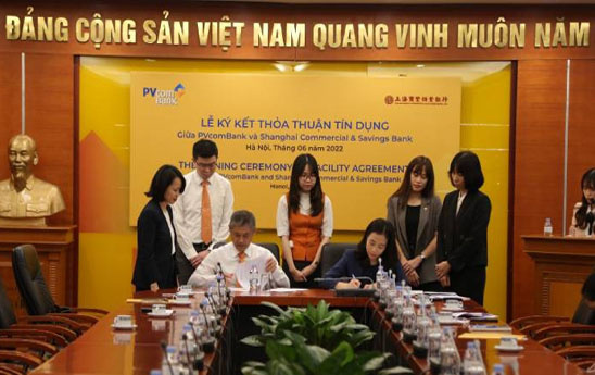 PVcomBank và SCSB ký kết hợp đồng tín dụng song phương