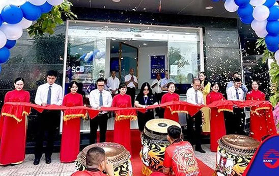 SCB Gò Công chuyển địa điểm và khai trương trụ sở mới