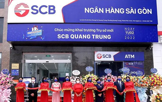 SCB Quang Trung khai trương trụ sở mới