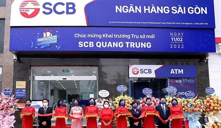 SCB Quang Trung khai trương trụ sở mới