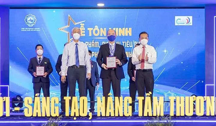 SCB nhận danh hiệu “Sản phẩm, Dịch vụ tiêu biểu Thành phố Hồ Chí Minh năm 2021”