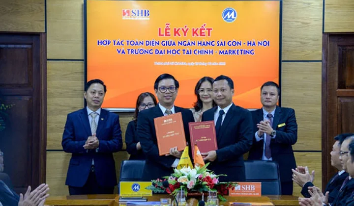 SHB Phú Nhuận ký hợp tác toàn diện với Trường Đại học Tài chính - Marketing