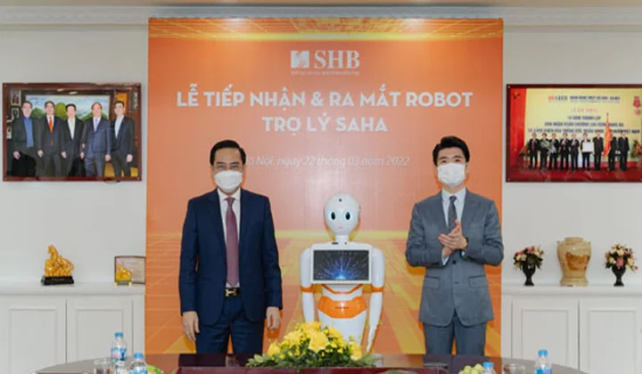 SHB đưa Robot thông minh vào phục vụ giao dịch, nâng cao trải nghiệm khách hàng