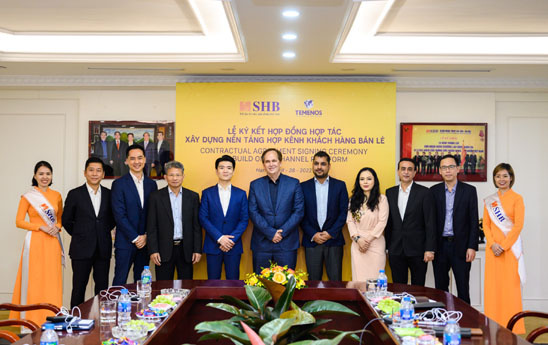 SHB và Temenos ký kết hợp đồng hợp tác chiến lược