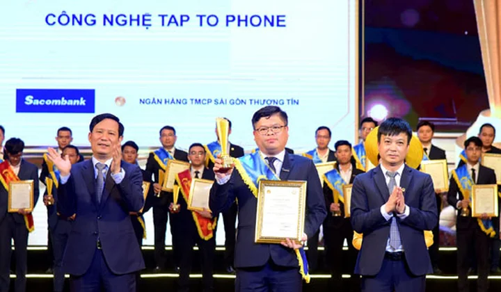 Sacombank đạt giải thưởng Sao Khuê 2022