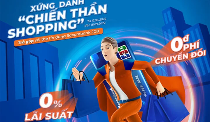 Sacombank khuyến mãi “0đ phí chuyển đổi - 0% lãi suất”