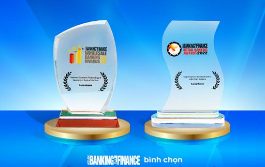 Sacombank liên tiếp nhận các giải thưởng trong nước và quốc tế