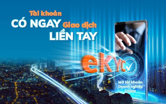 Sacombank mở tài khoản doanh nghiệp trực tuyến xác thực điện tử trên website