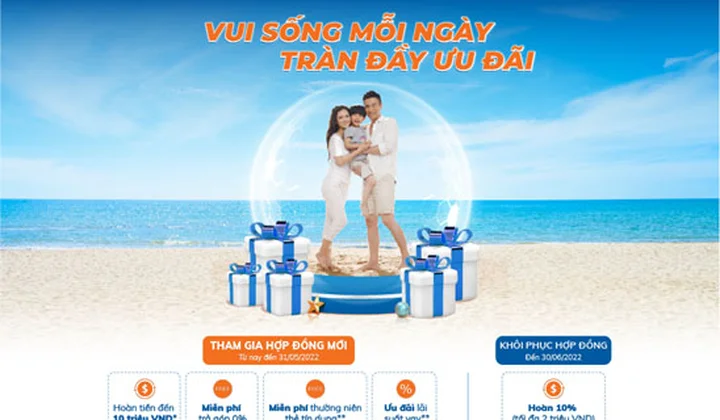 Sacombank triển khai chương trình “Vui sống mỗi ngày, tràn đầy ưu đãi”