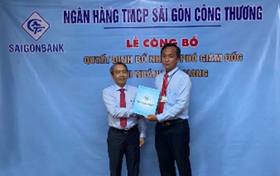SaiGonBank bổ nhiệm tân Phó Giám đốc chi nhánh An Giang