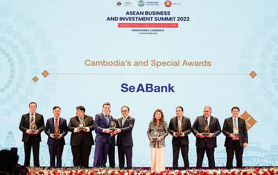 SeABank là doanh nghiệp Việt duy nhất nhận giải thưởng đặc biệt ABA 2022