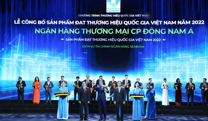 SeABank lần thứ 2 được vinh danh “Thương hiệu Quốc gia”