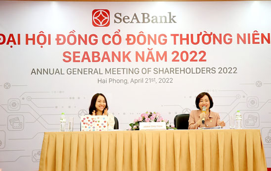 SeABank tổ chức thành công Đại hội đồng cổ đông 2022