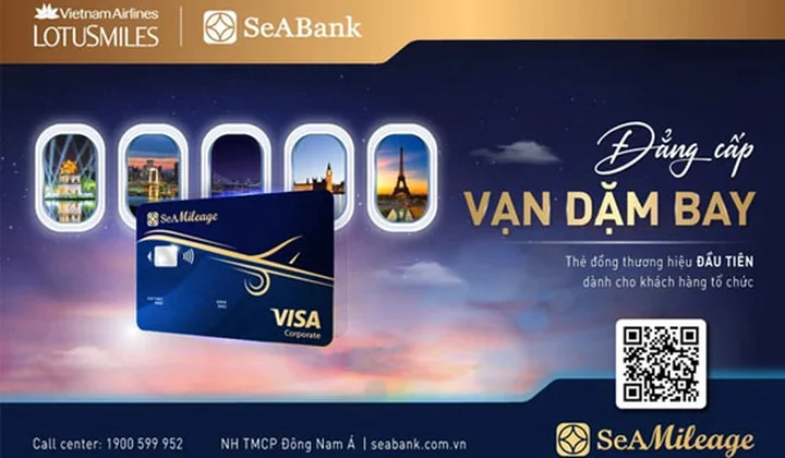 SeABank và Vietnam Airlines hợp tác ra mắt thẻ tín dụng đồng thương hiệu dành cho doanh nghiệp