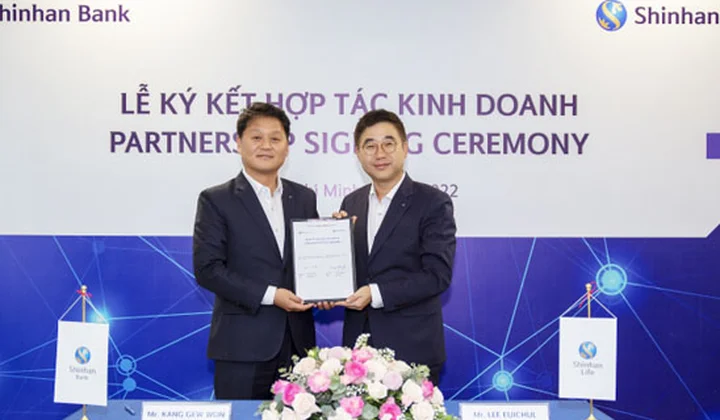 ShinhanBank Việt Nam ký kết hợp tác kinh doanh bảo hiểm