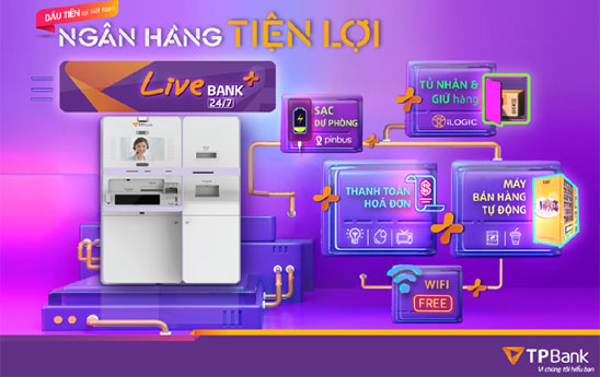 TPBank ra mắt Ngân hàng tiện lợi LiveBank+